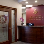 Interior of St. Petersburg Oral Surgery & Dental Implants front desk